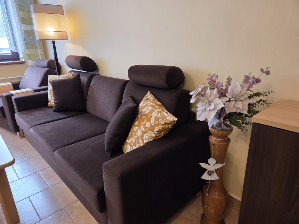 Pohled do apartmánu 1 