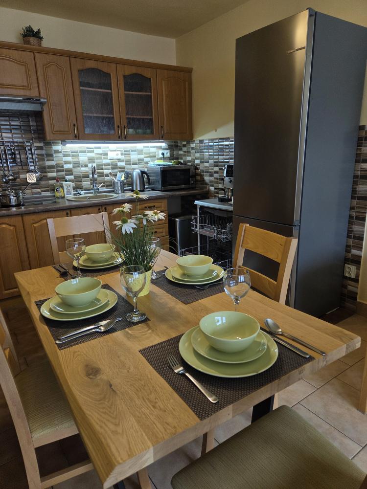 Pohled do apartmánu 1 