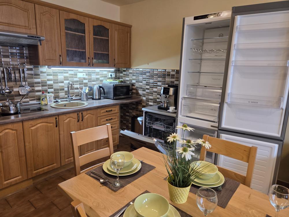 Pohled do apartmánu 1 